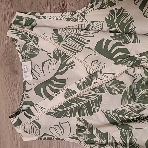 Sienna Sky Plant Print Dress - Picture 4 of 7